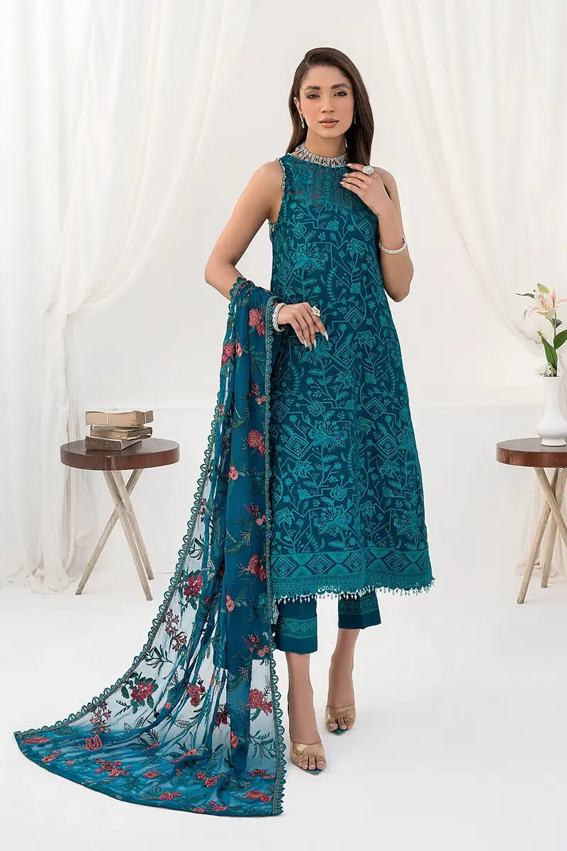 Zarif | LA CELESTE LUXURY Formals | ZLC 03 GARDENIA - House Of Anaya