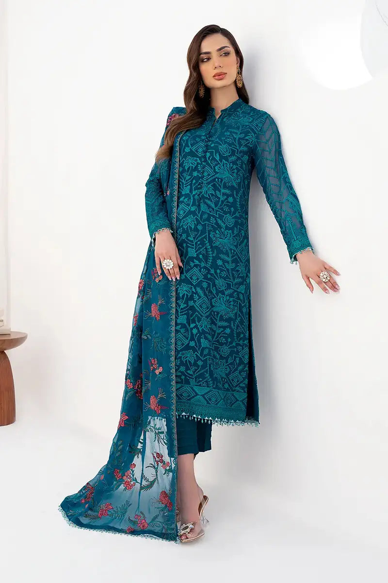 Zarif | LA CELESTE LUXURY Formals | ZLC 03 GARDENIA - House Of Anaya