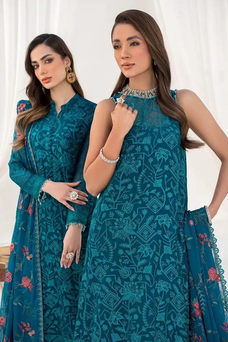 Zarif | LA CELESTE LUXURY Formals | ZLC 03 GARDENIA - House Of Anaya