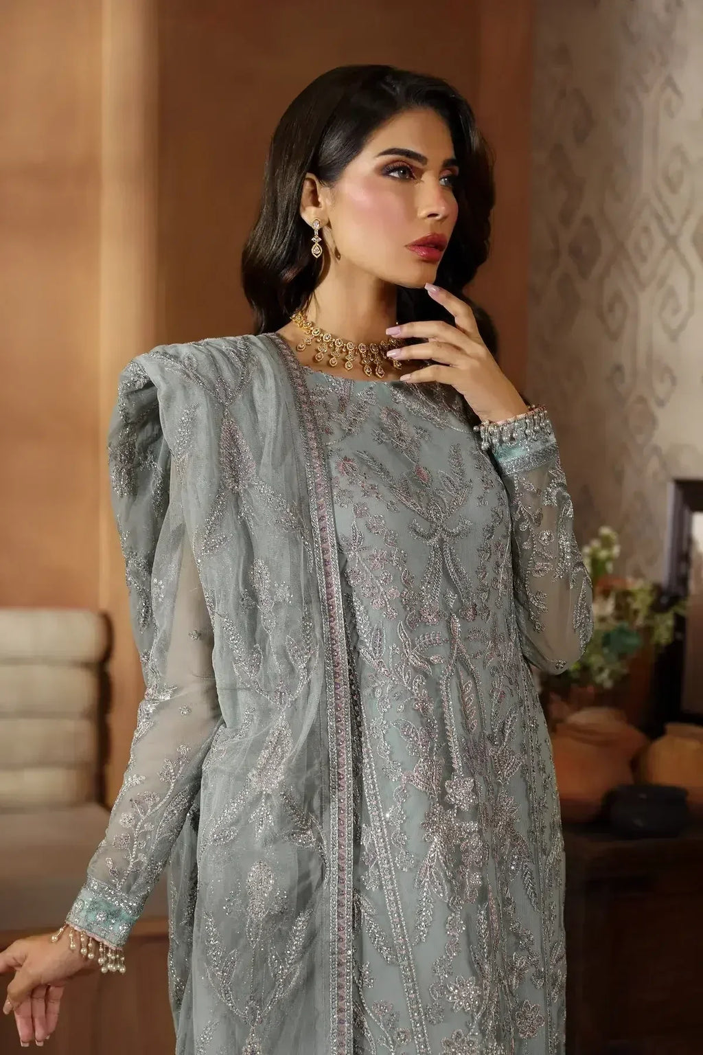 Zarif | Nauroz Festive Formals | ZFN 02 AMROZE - House Of Anaya