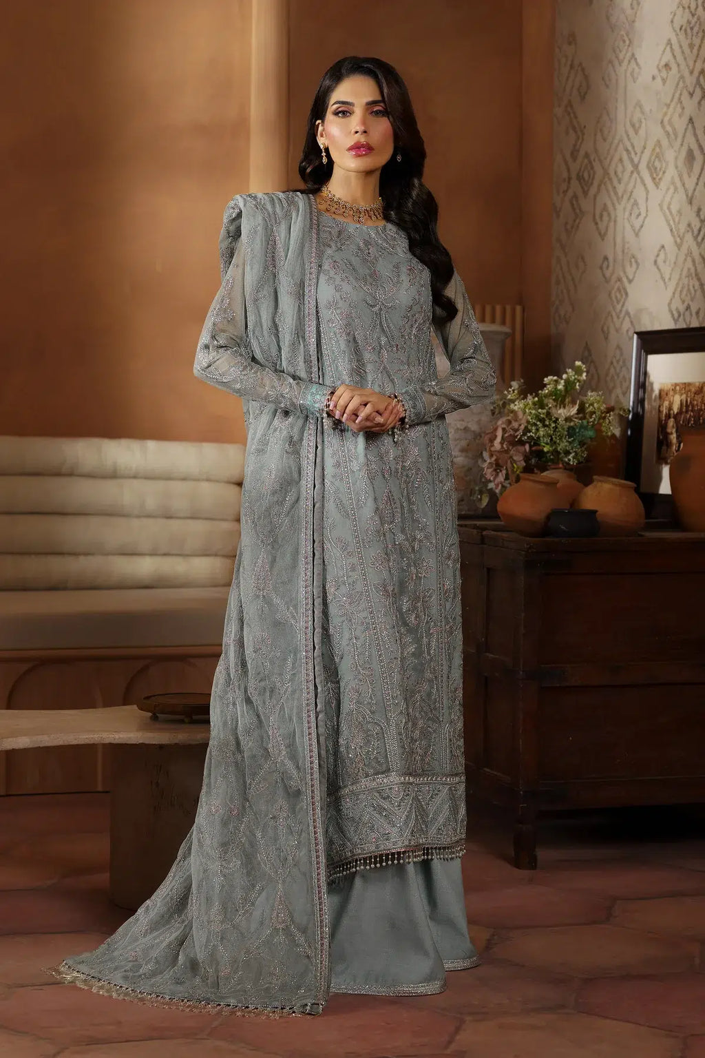 Zarif | Nauroz Festive Formals | ZFN 02 AMROZE - House Of Anaya