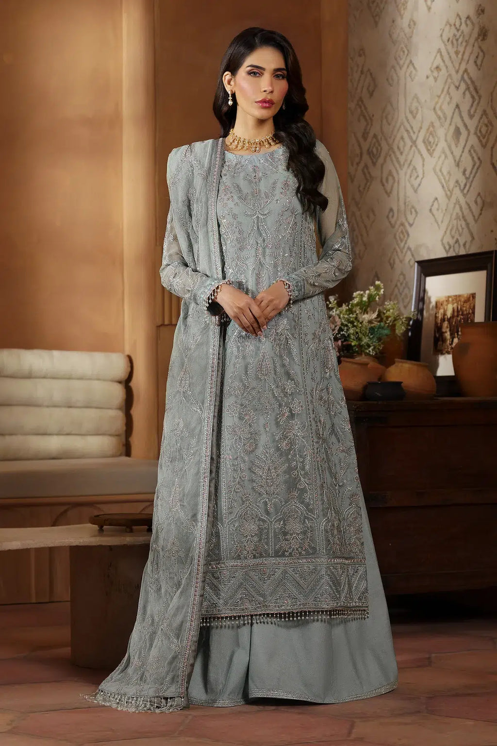 Zarif | Nauroz Festive Formals | ZFN 02 AMROZE - House Of Anaya
