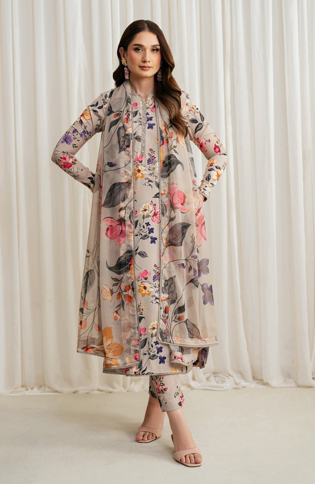 Zarif | Prints 24 |  ZGS 05 BEIGE