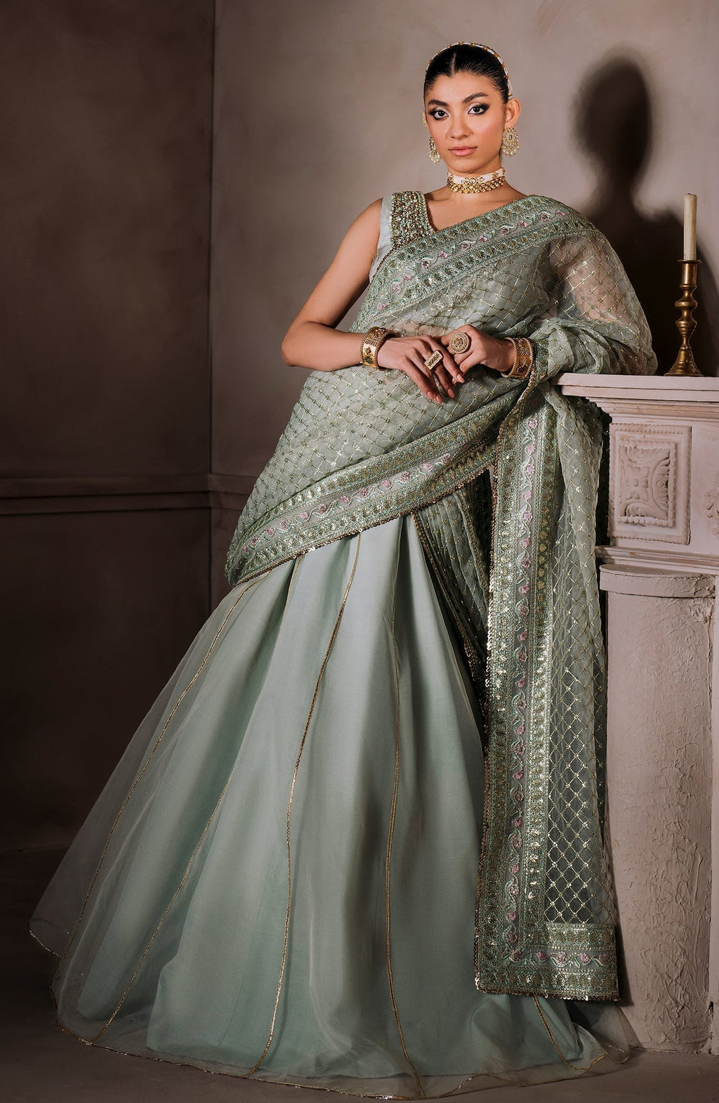 Zevk | Malika Jaan Bridals |  AMEERAN - House Of Anaya