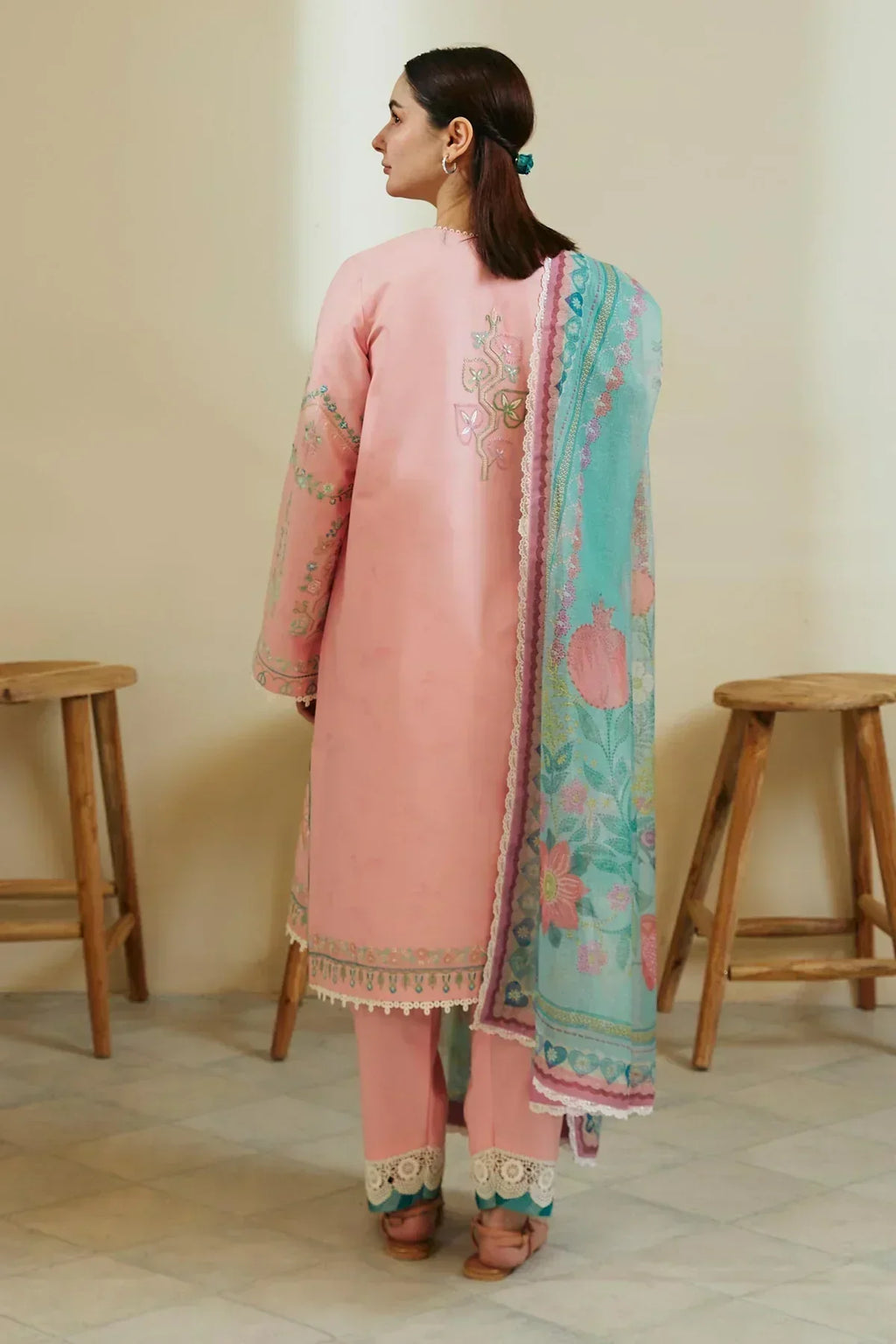 Zara Shahjahan | Coco Lawn 24 | ZOYA-8A - House Of Anaya