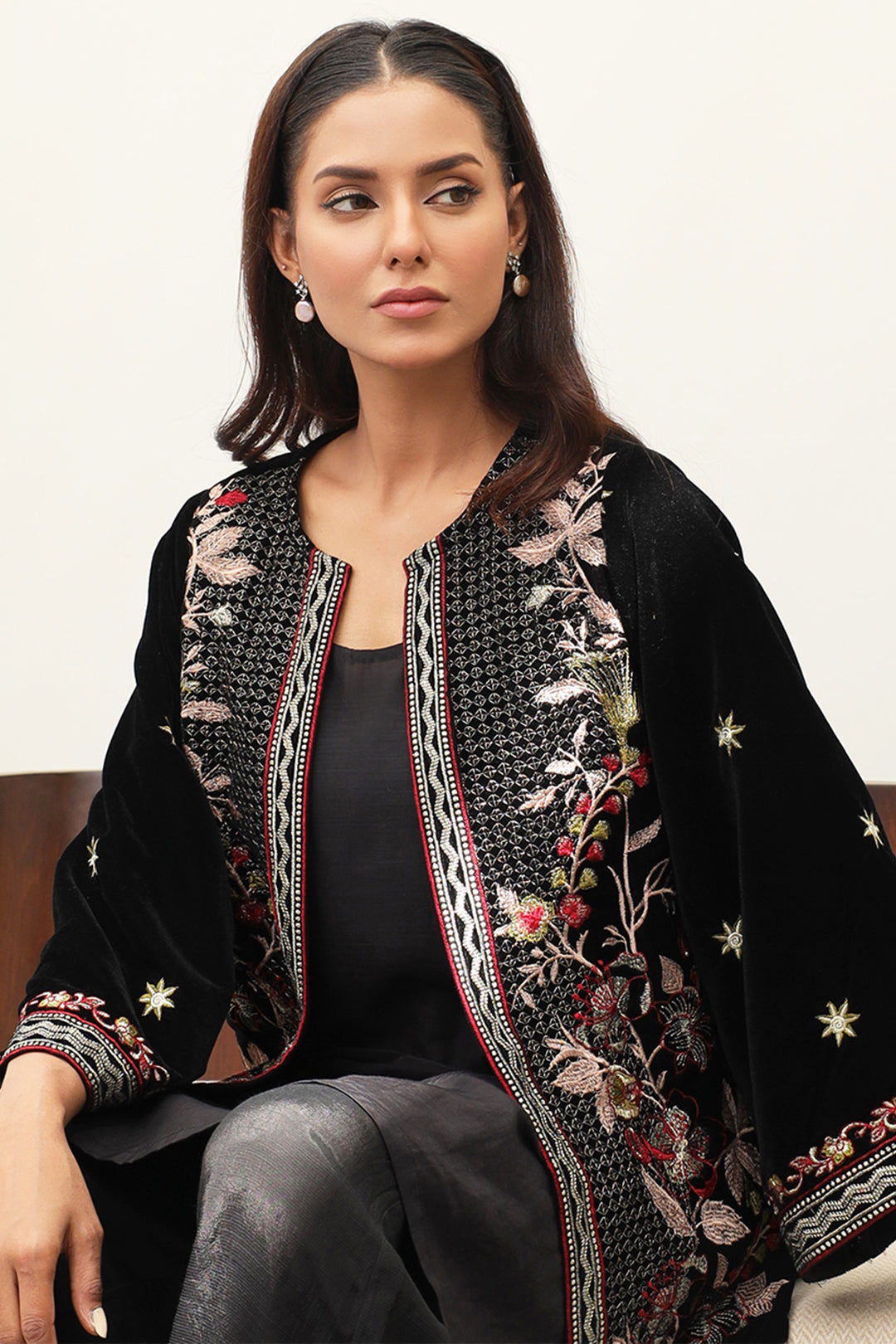 Zellbury | Winter Pret | Embroidered Kurta Trouser - 3273 - Libasekhas
