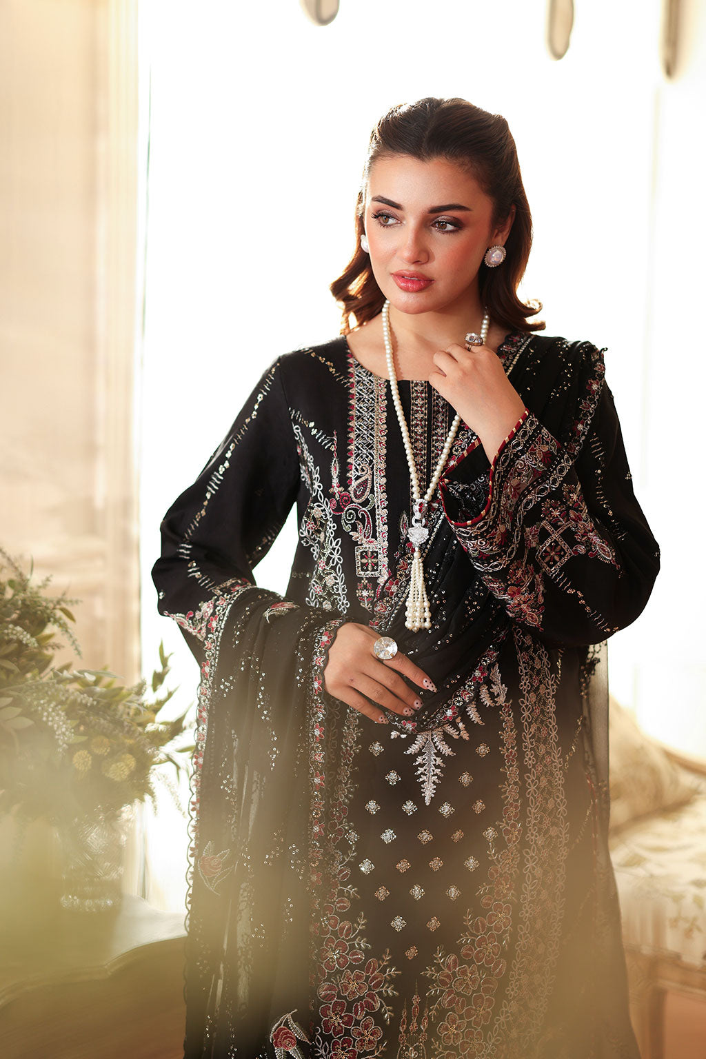 Ramsha | Aangan Luxury Raw silk | AA-206