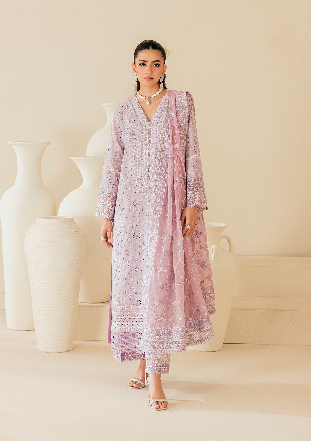 Aik Atelier | Lawn 26 Vol 2 | Look B2601A - 1