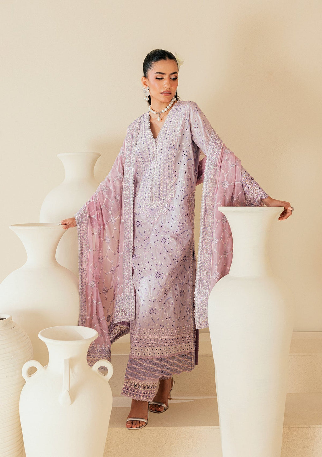 Aik Atelier | Lawn 26 Vol 2 | Look B2601A - 3