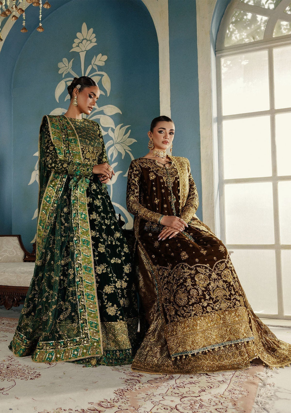 Aik Atelier | Udaipur Velvet 25 | LOOK 01