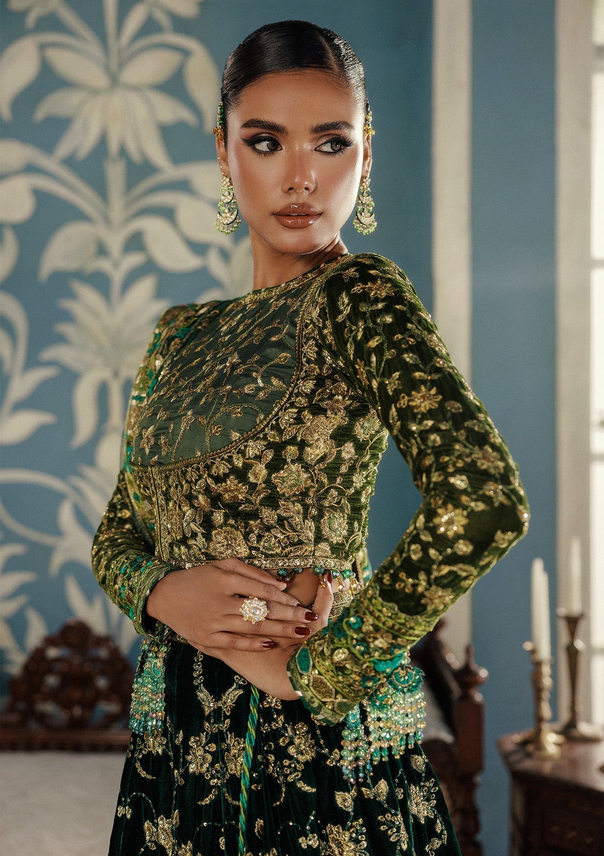 Aik Atelier | Udaipur Velvet 25 | LOOK 02