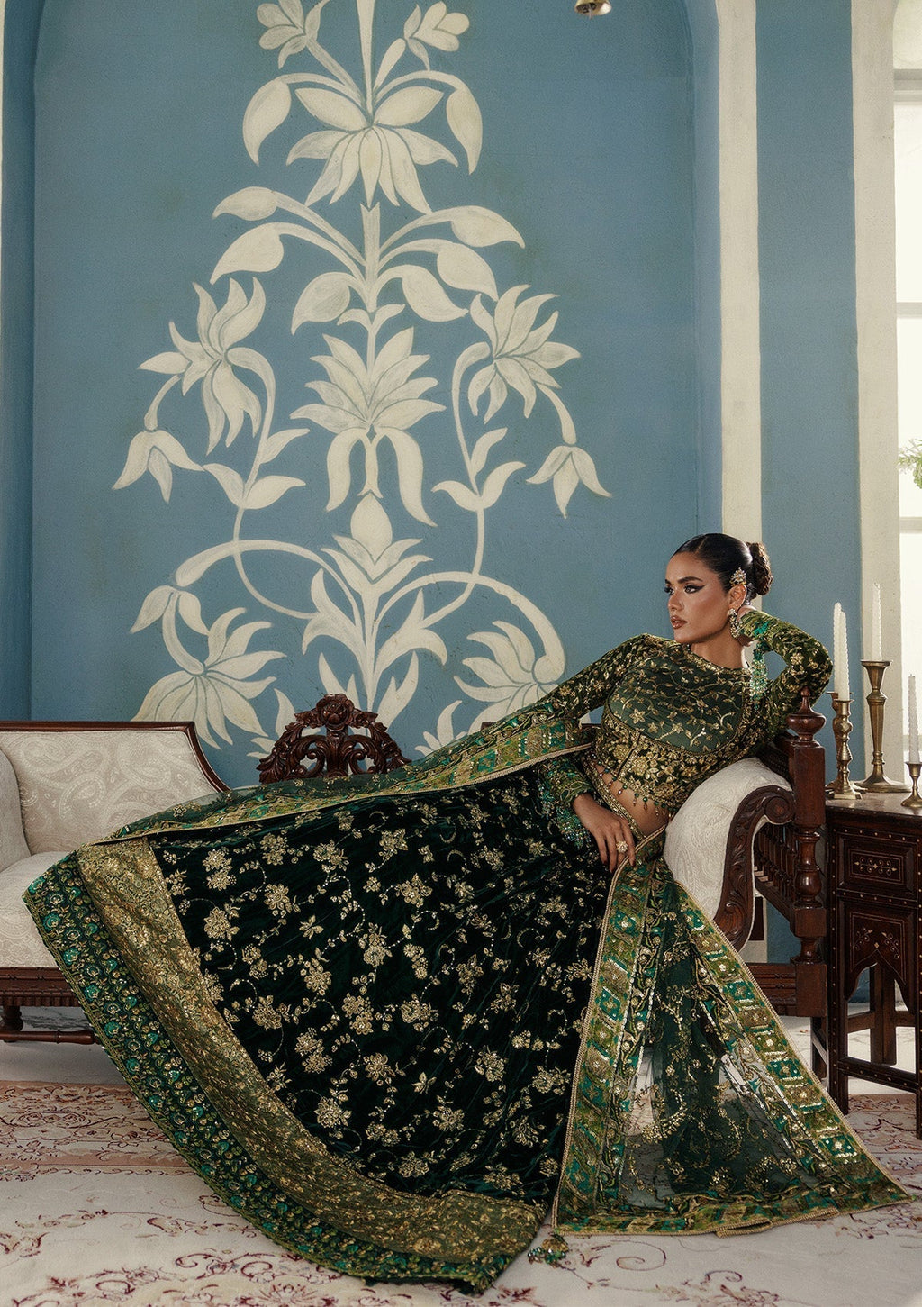 Aik Atelier | Udaipur Velvet 25 | LOOK 02