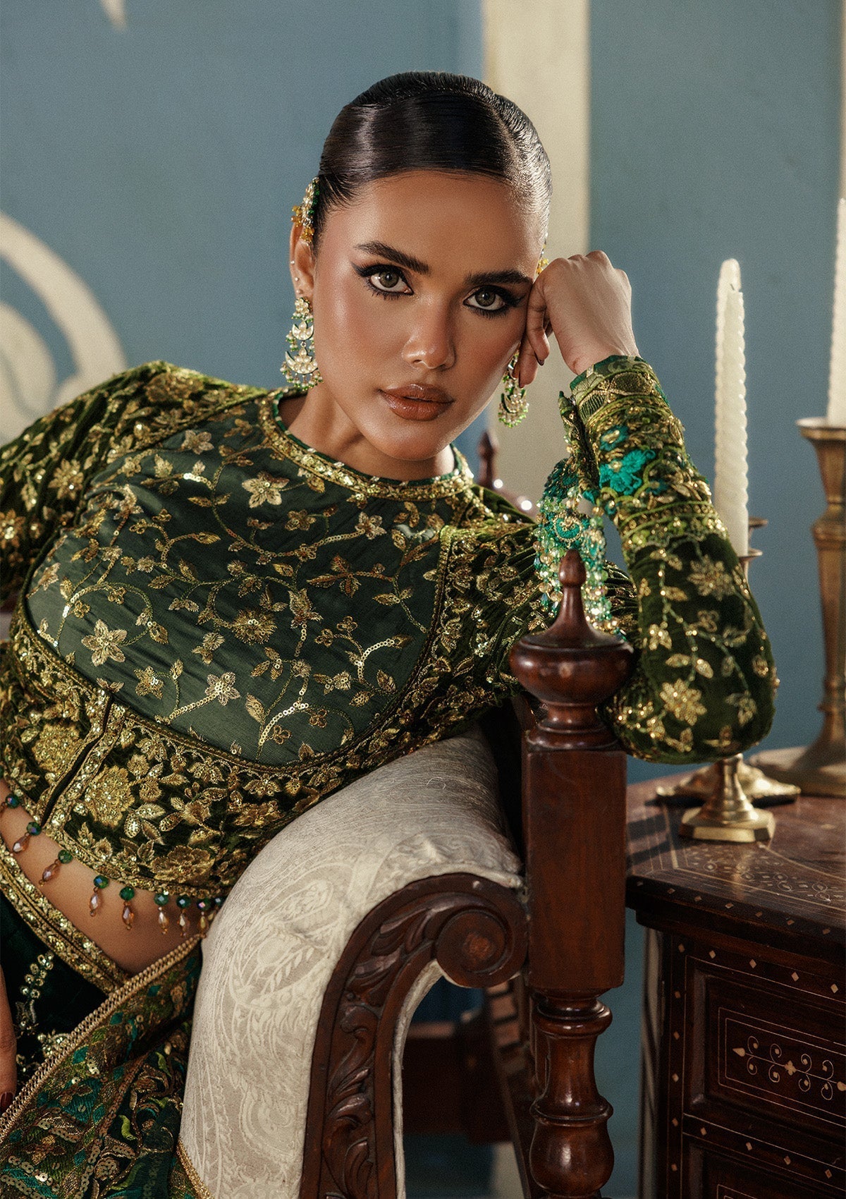 Aik Atelier | Udaipur Velvet 25 | LOOK 02