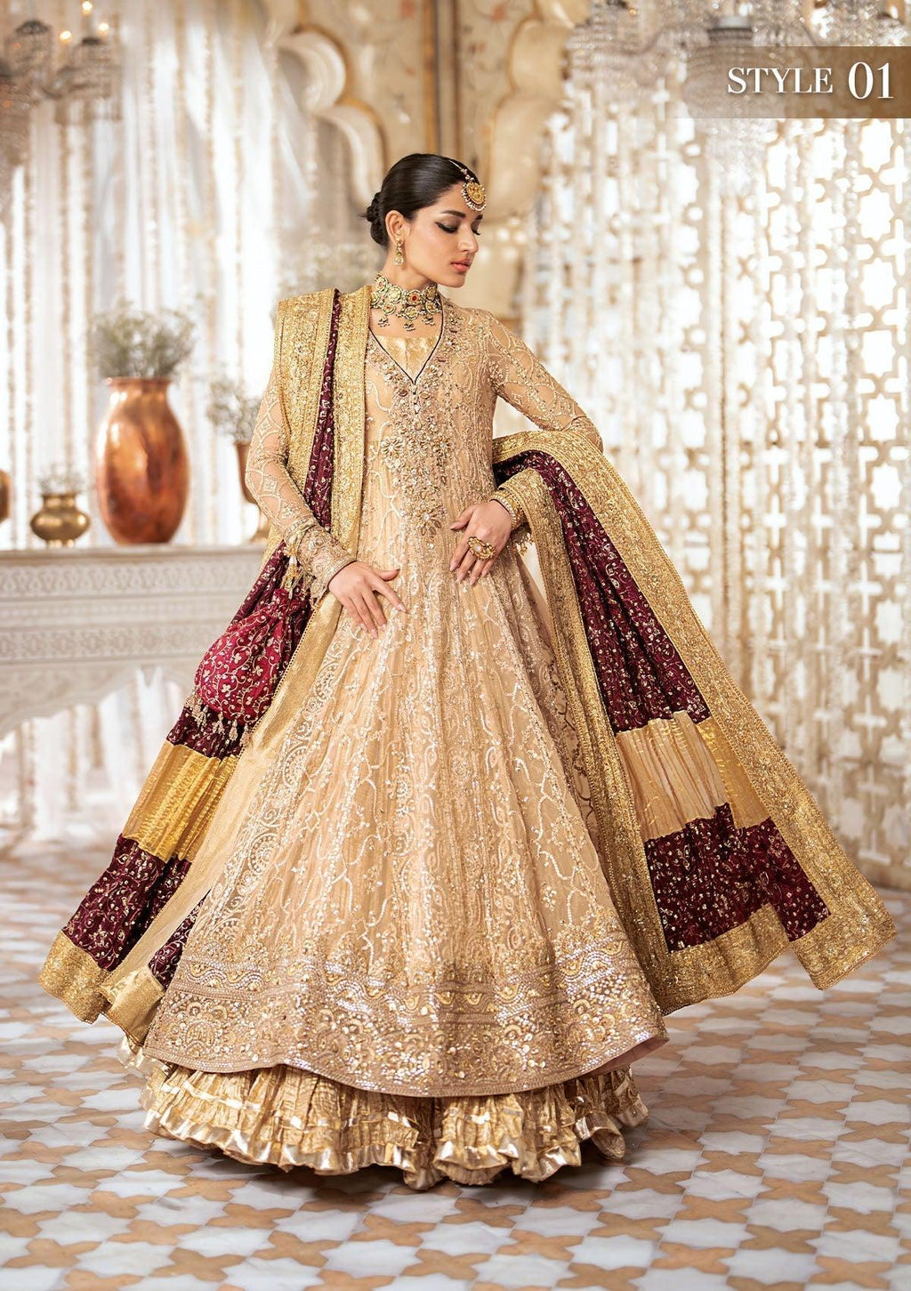 Aik - Wedding Festival'24 Look 08 - House Of Anaya