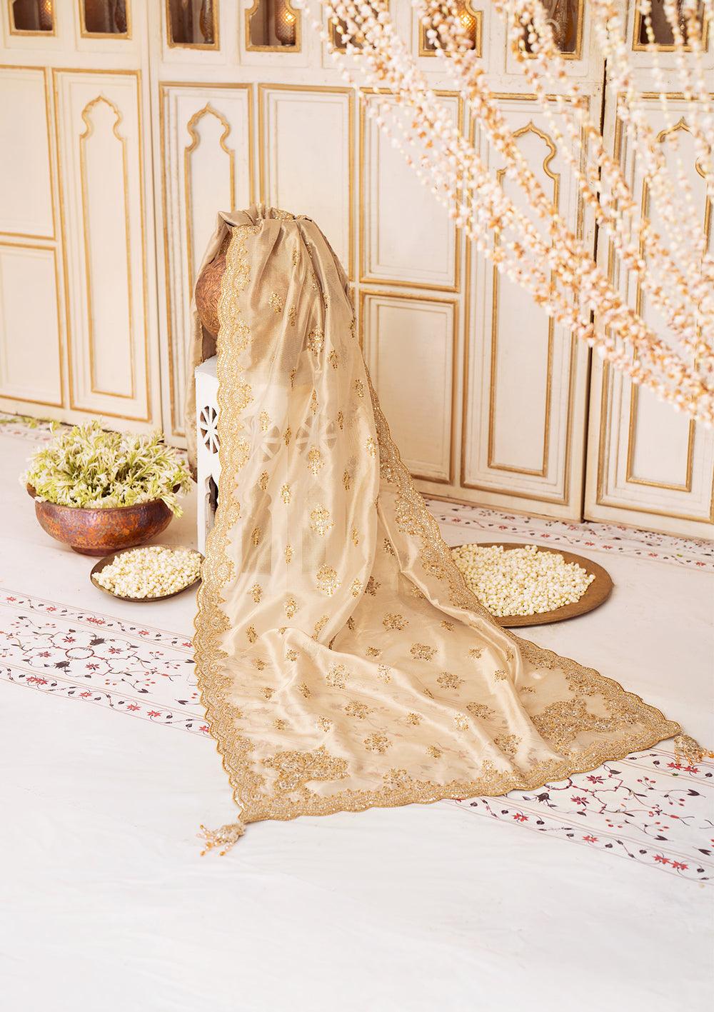 Look 01 Tissue Scarf - Riwayat-e-khas