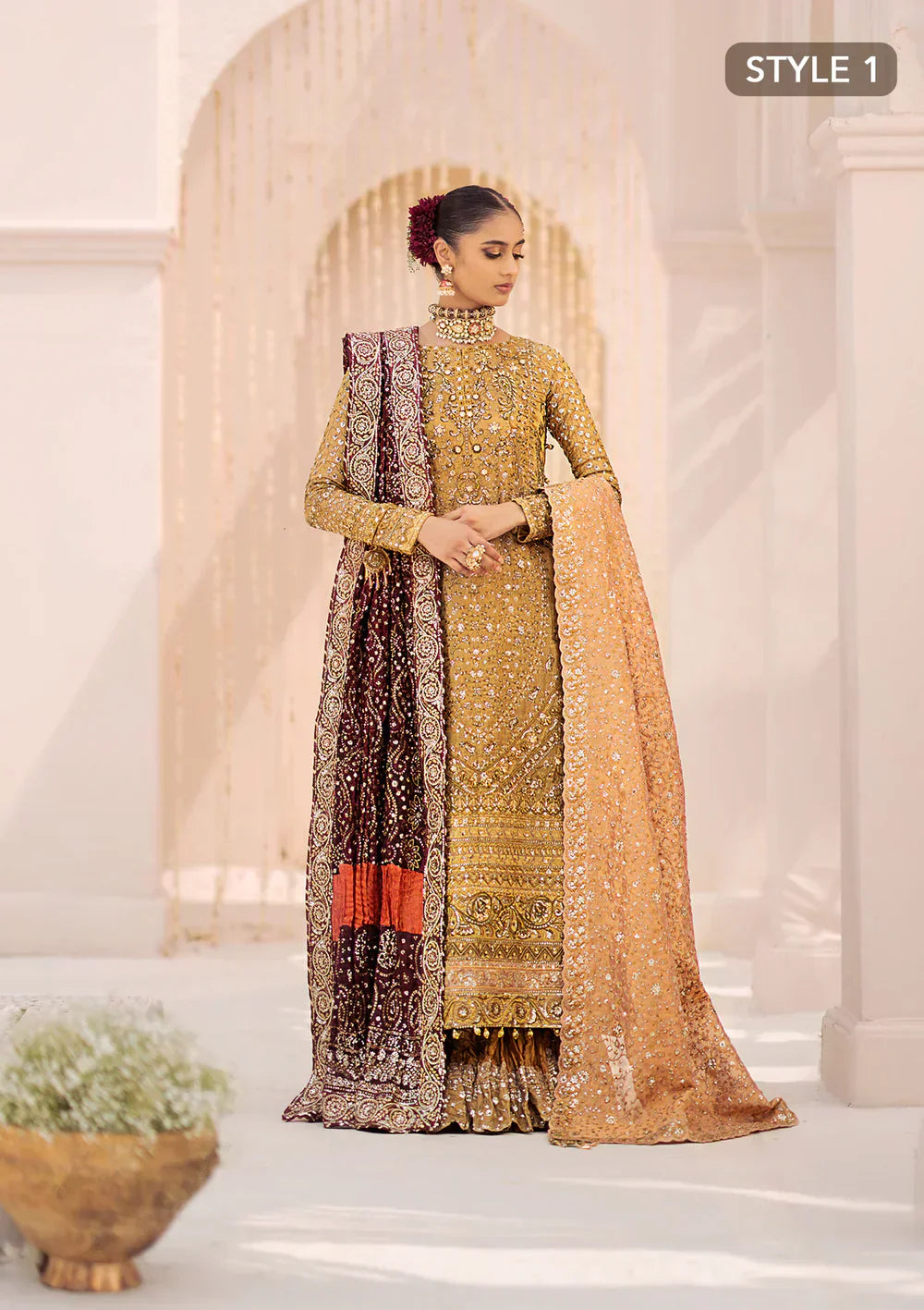 AIK ATELIER | WEDDING FESTIVE ’24 Vol-2 | LOOK 02