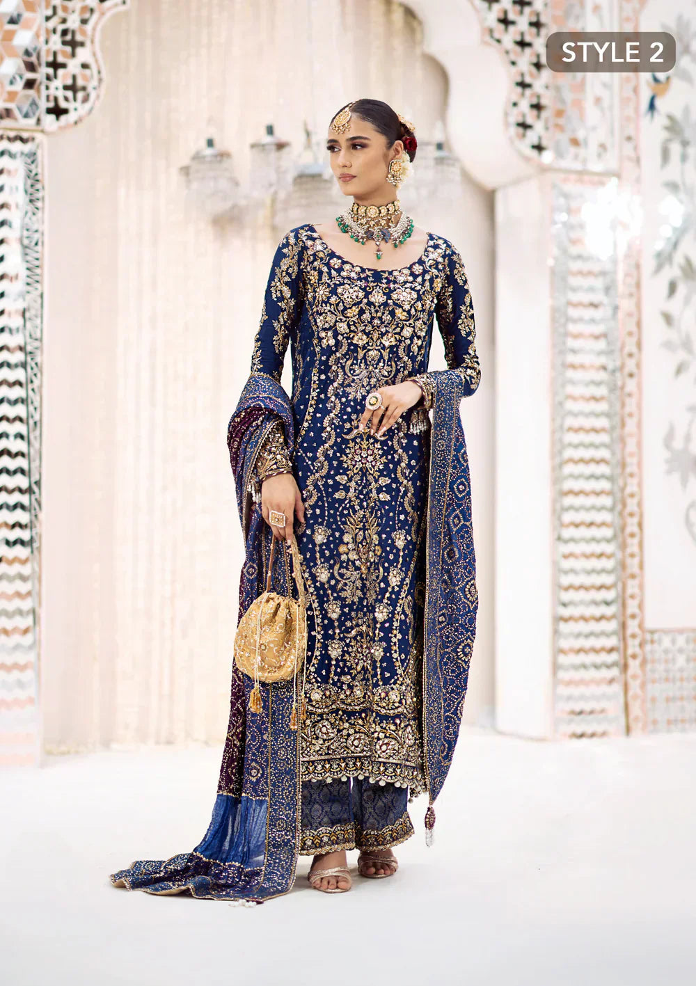 AIK ATELIER | WEDDING FESTIVE ’24 Vol-2 | LOOK 05