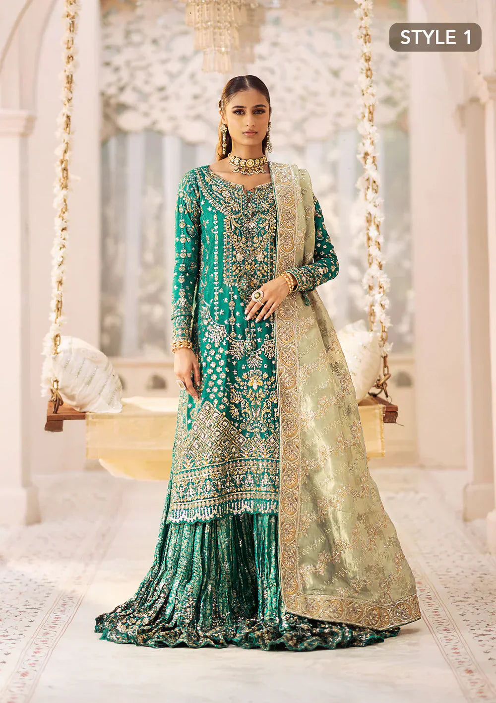 AIK ATELIER | WEDDING FESTIVE ’24 Vol-2 | LOOK 09