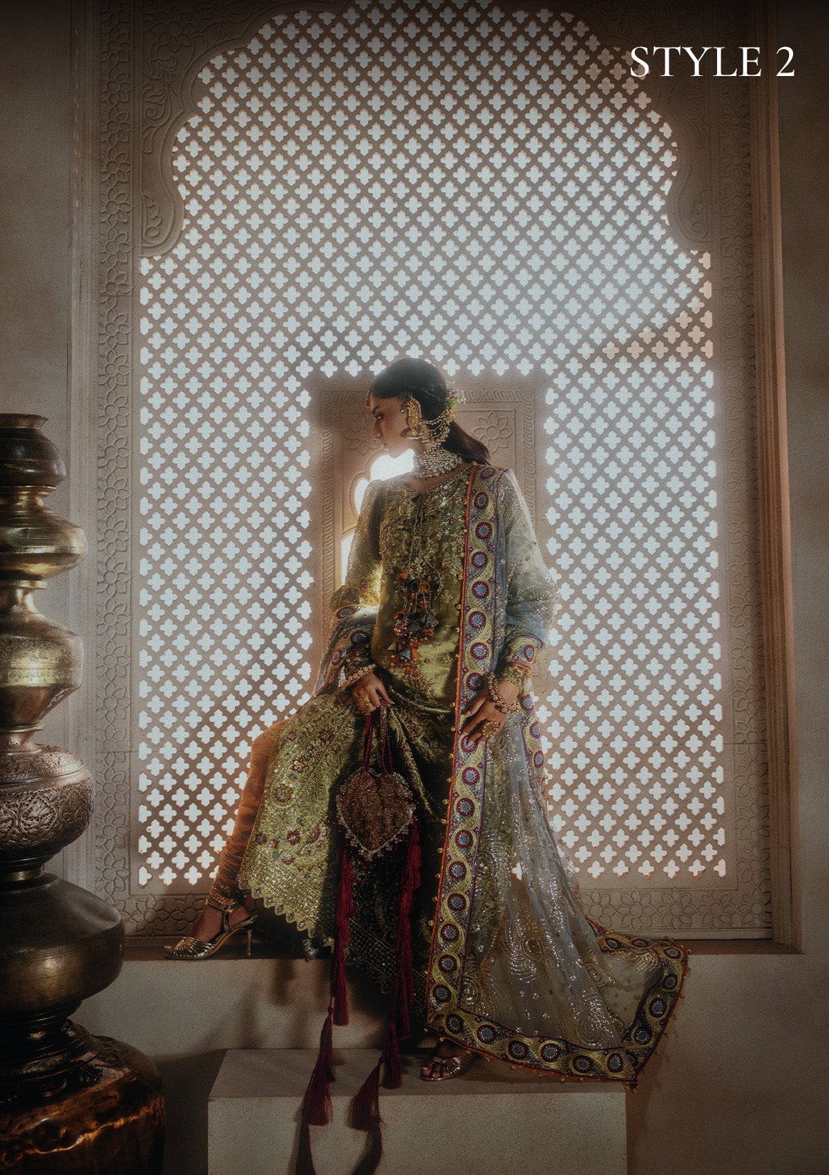 Aik Atelier | Aik Shaam 26 Vol 2 | Look B2601 - 9