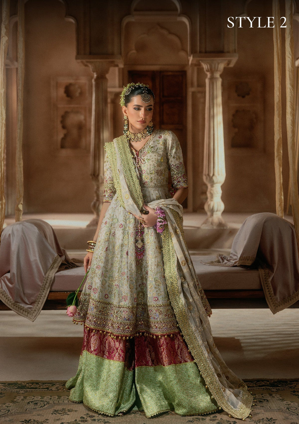 Aik Atelier | Aik Shaam 26 Vol 2 | Look B2602 - 9