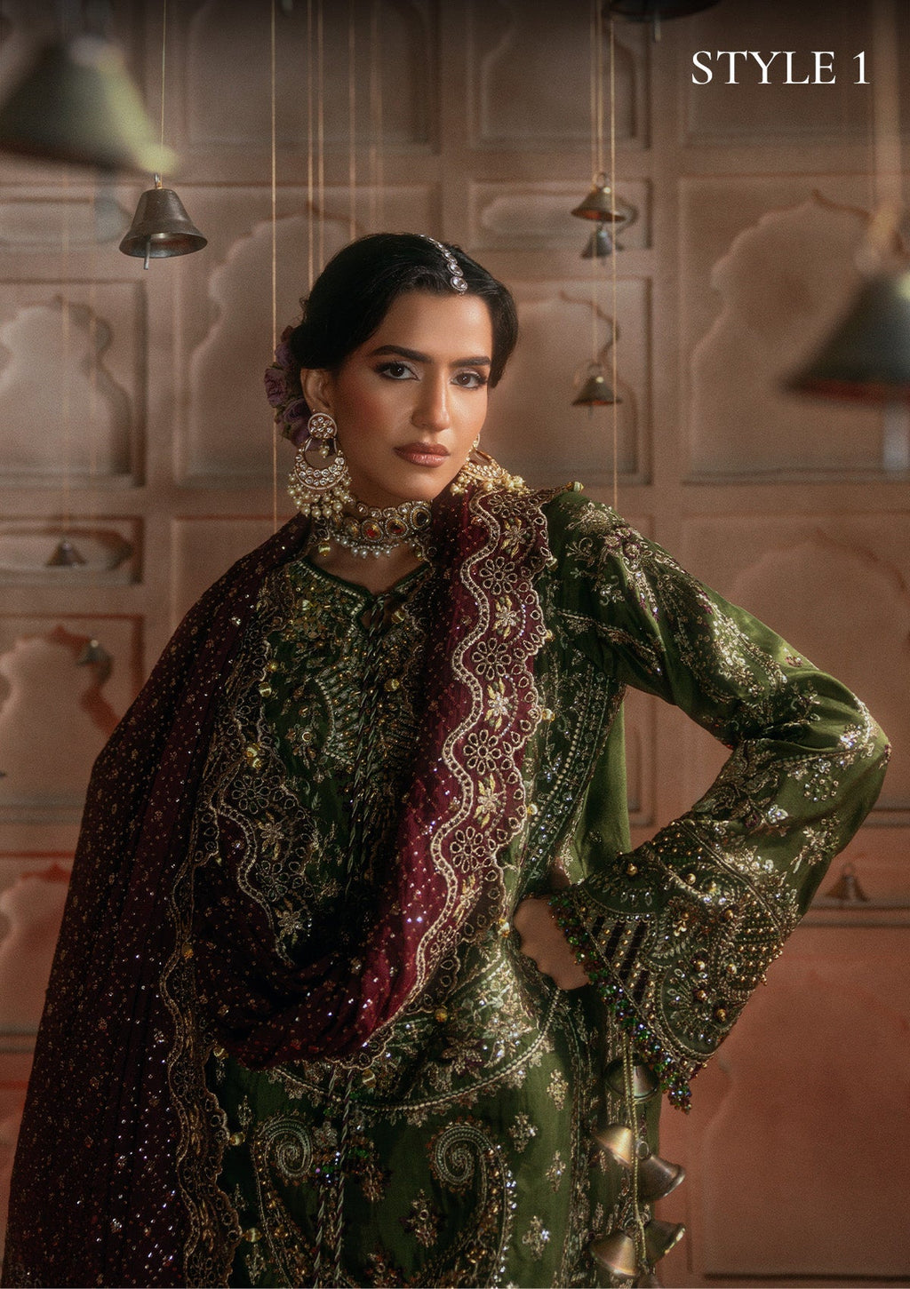 Aik Atelier | Aik Shaam 26 Vol 2 | Look B2605 - 3