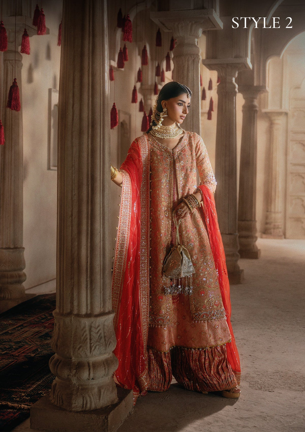 Aik Atelier | Aik Shaam 26 Vol 2 | Look B2606 - 9