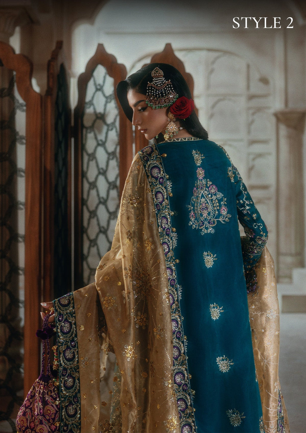 Aik Atelier | Aik Shaam 26 Vol 2 | Look B2607 - 10