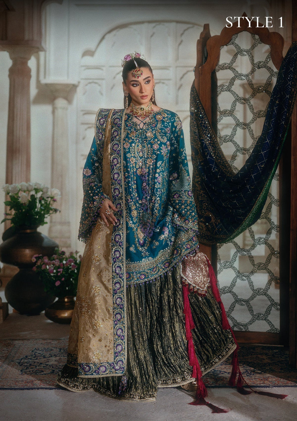 Aik Atelier | Aik Shaam 26 Vol 2 | Look B2607 - 2