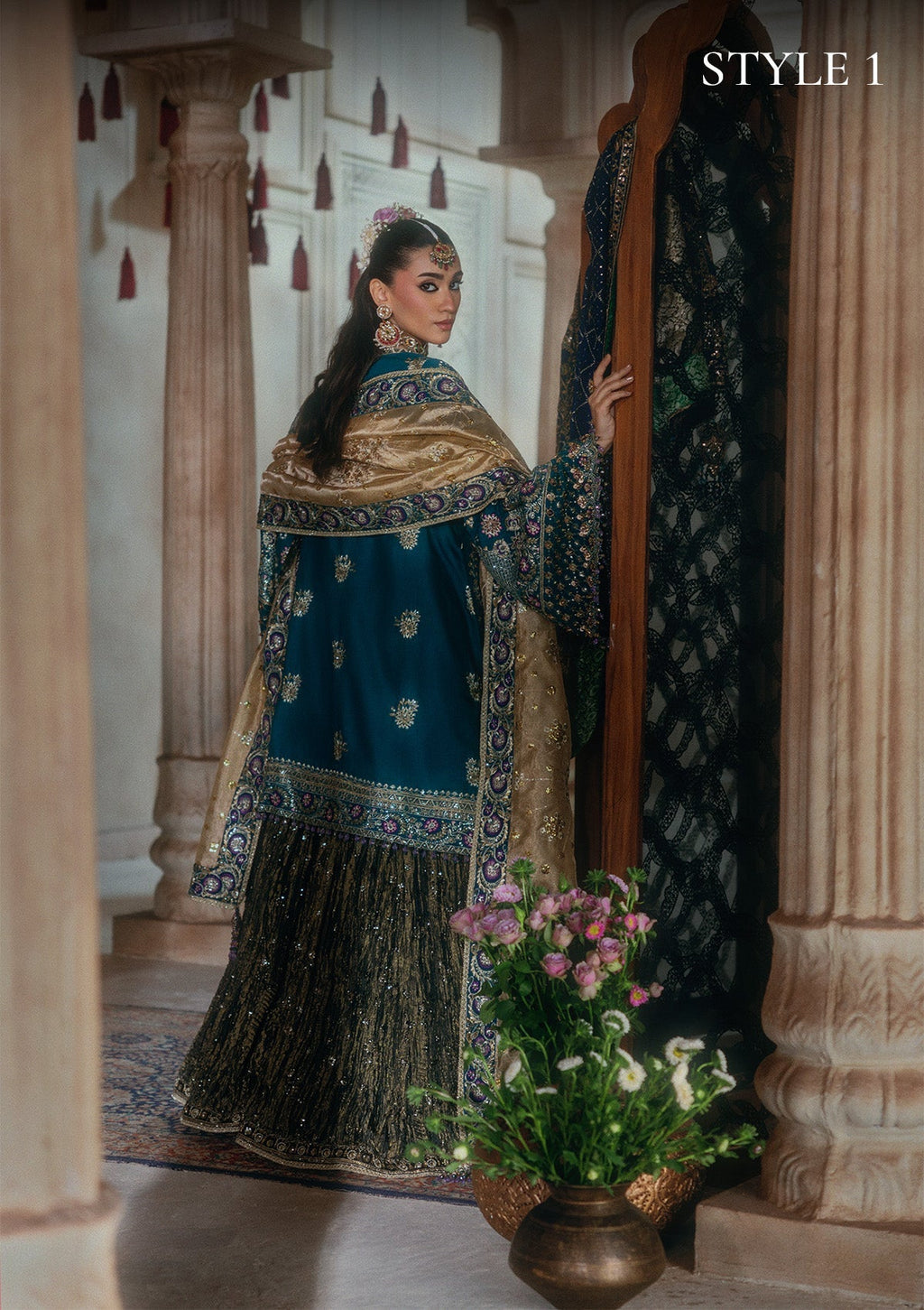 Aik Atelier | Aik Shaam 26 Vol 2 | Look B2607 - 5