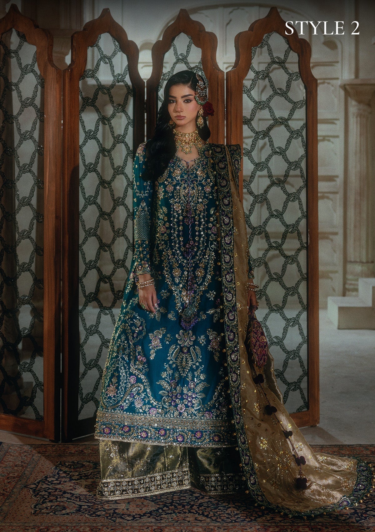 Aik Atelier | Aik Shaam 26 Vol 2 | Look B2607 - 7