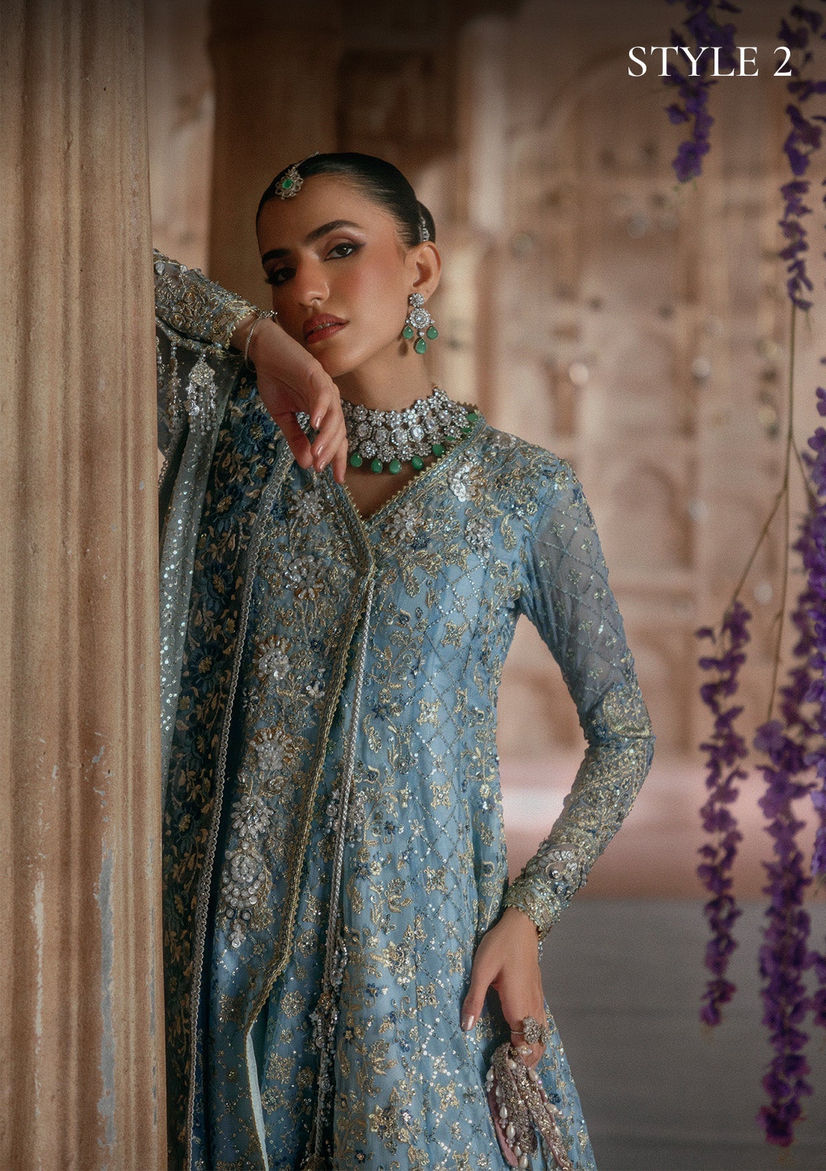 Aik Atelier | Aik Shaam 26 Vol 2 | Look B2608 - 11