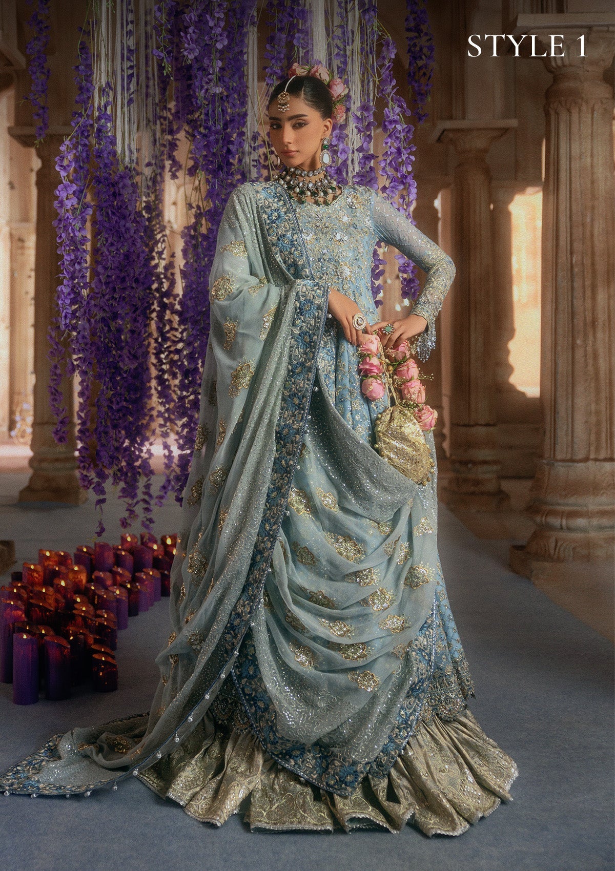 Aik Atelier | Aik Shaam 26 Vol 2 | Look B2608 - 2