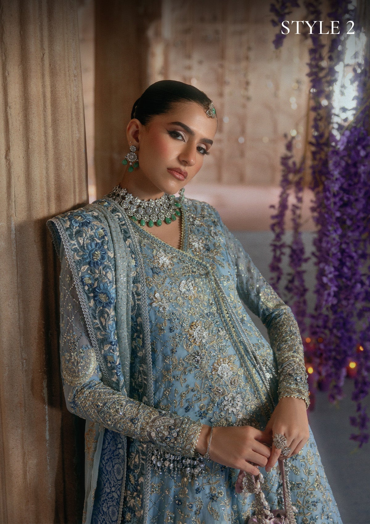 Aik Atelier | Aik Shaam 26 Vol 2 | Look B2608 - 9