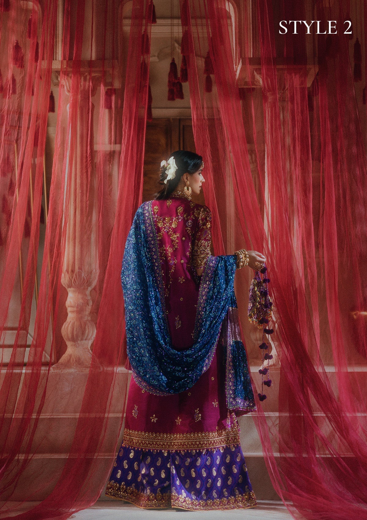 Aik Atelier | Aik Shaam 26 Vol 2 | Look B2610 - 11
