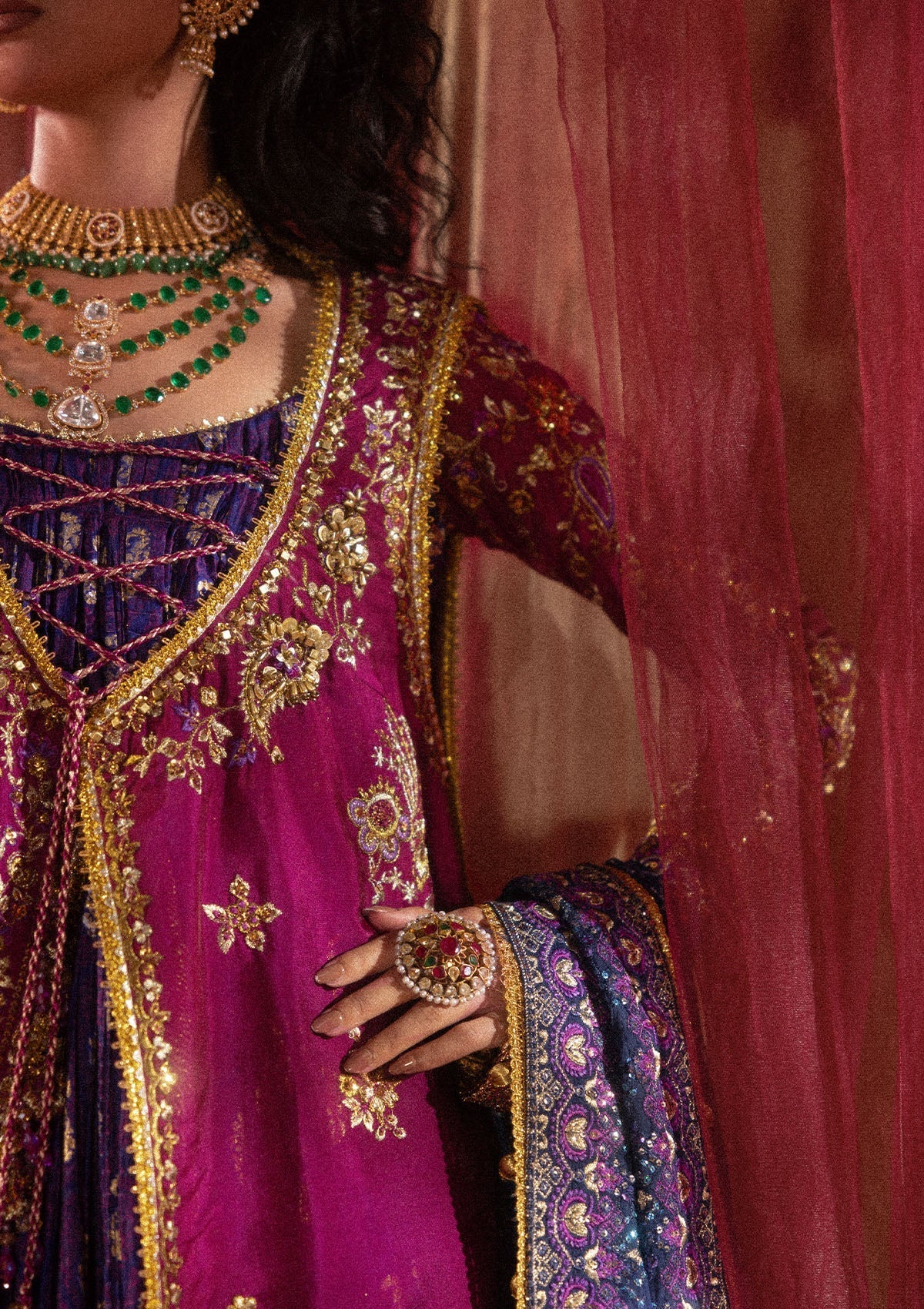 Aik Atelier | Aik Shaam 26 Vol 2 | Look B2610 - 5