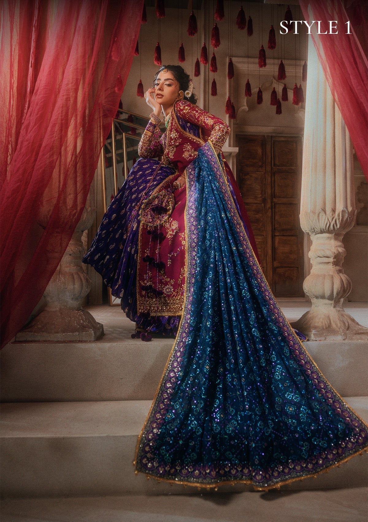 Aik Atelier | Aik Shaam 26 Vol 2 | Look B2610 - 6