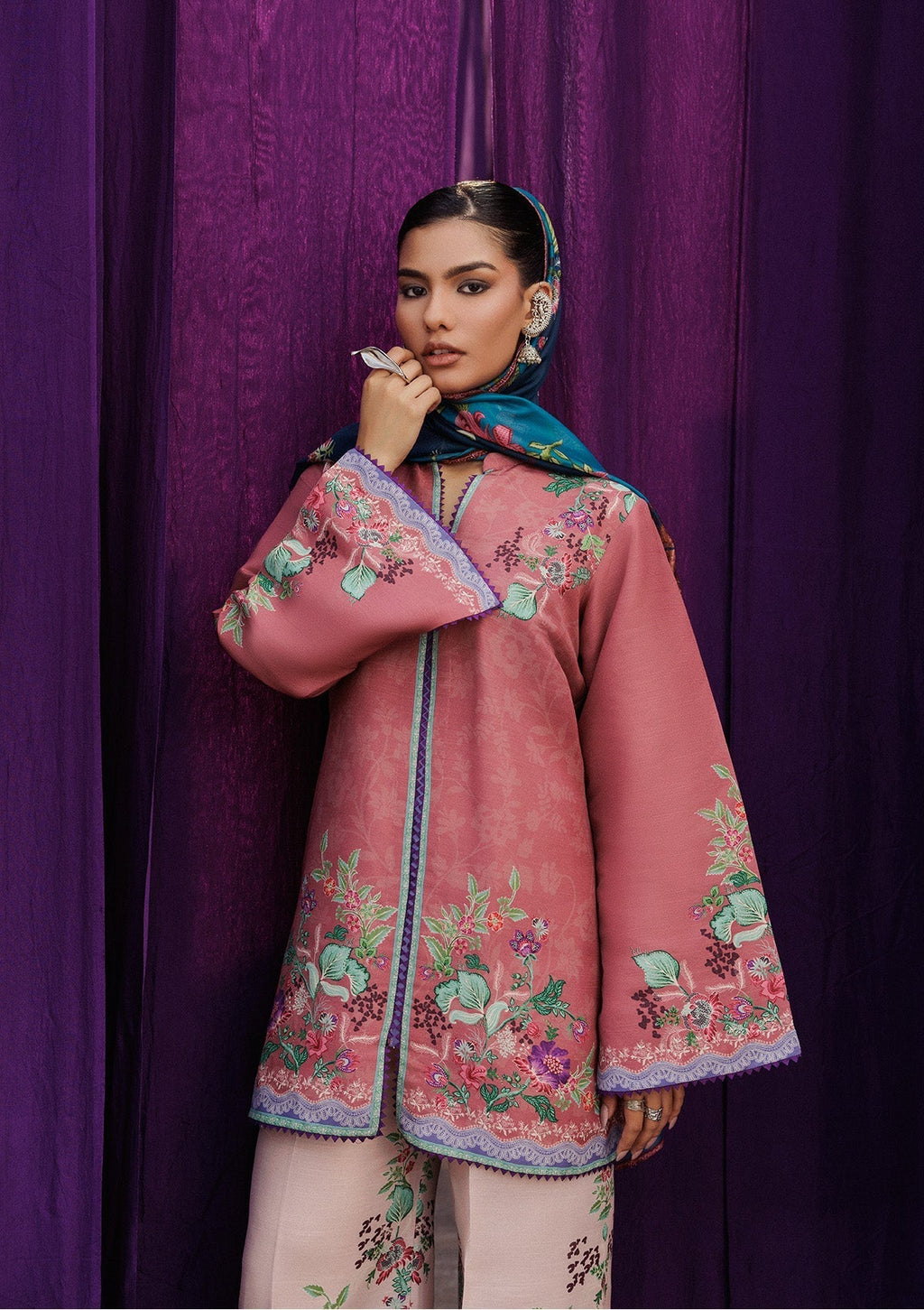 Aik Atelier | Roz Khaddar | AIK ROZ '25 D2 - LOOK 02