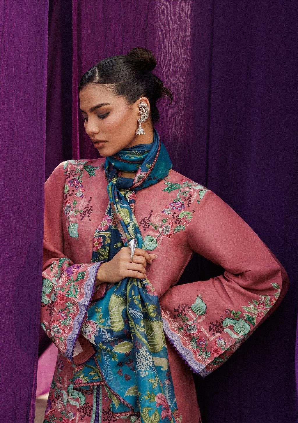 Aik Atelier | Roz Khaddar | AIK ROZ '25 D2 - LOOK 02