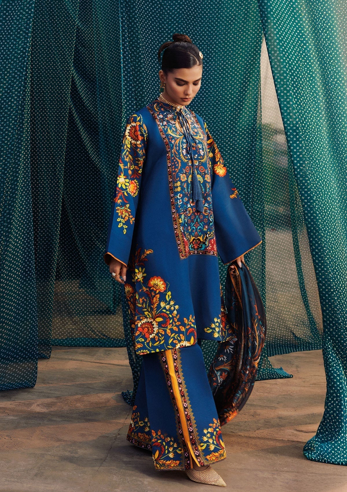 Aik Atelier | Roz Khaddar | AIK ROZ '25 D2 - LOOK 03
