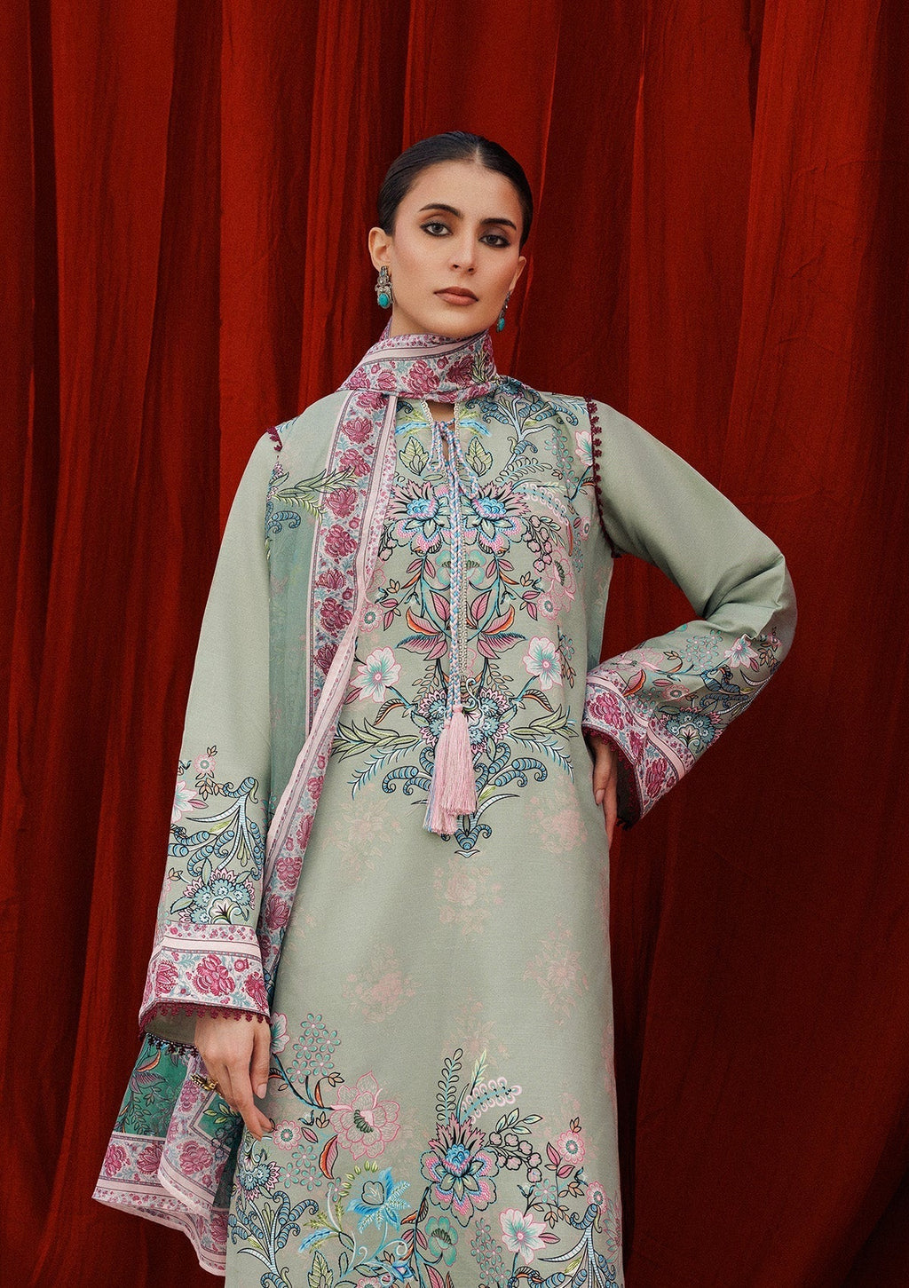 Aik Atelier | Roz Khaddar | AIK ROZ '25 D2 - LOOK 06