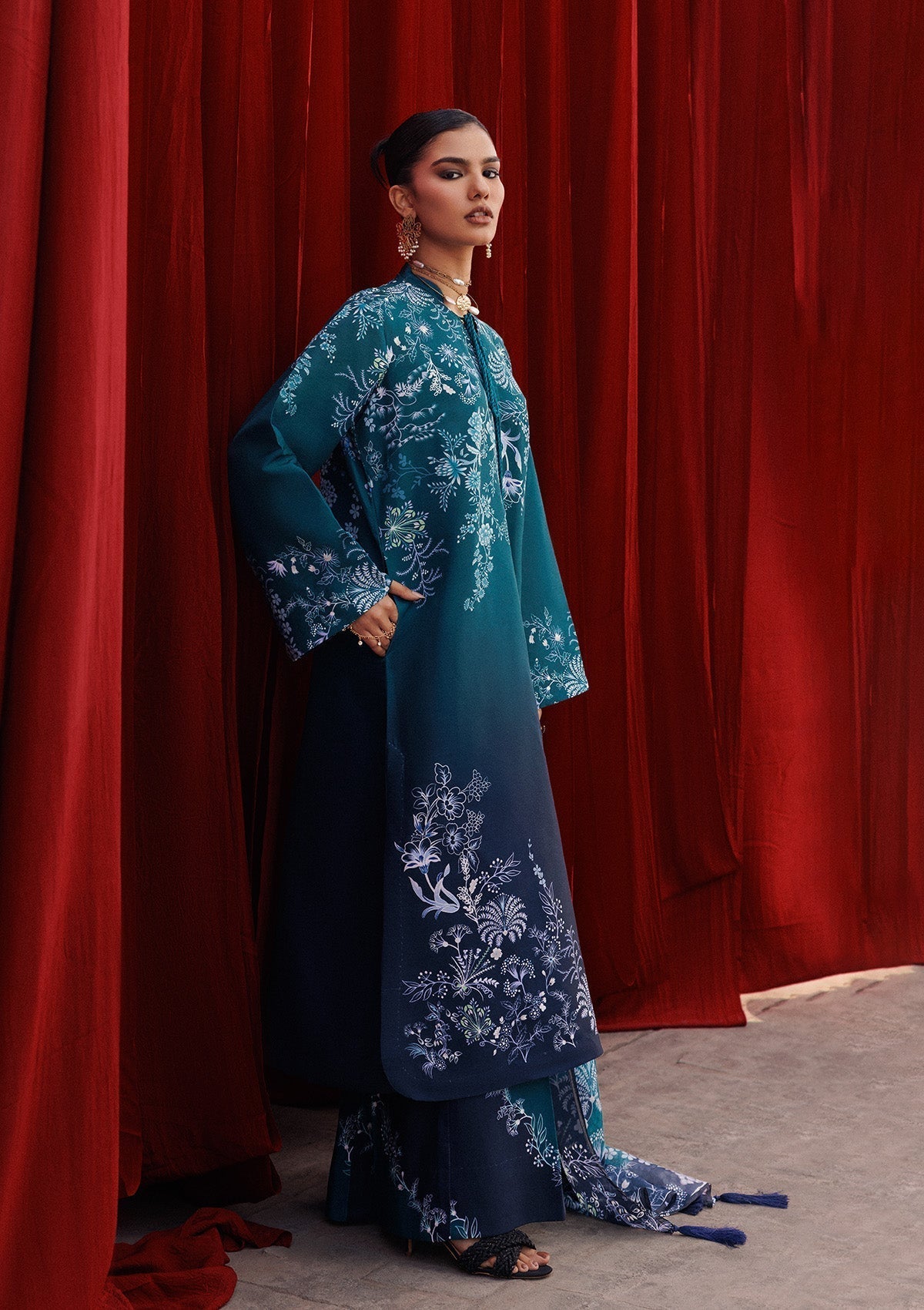 Aik Atelier | Roz Khaddar | AIK ROZ '25 D2 - LOOK 07