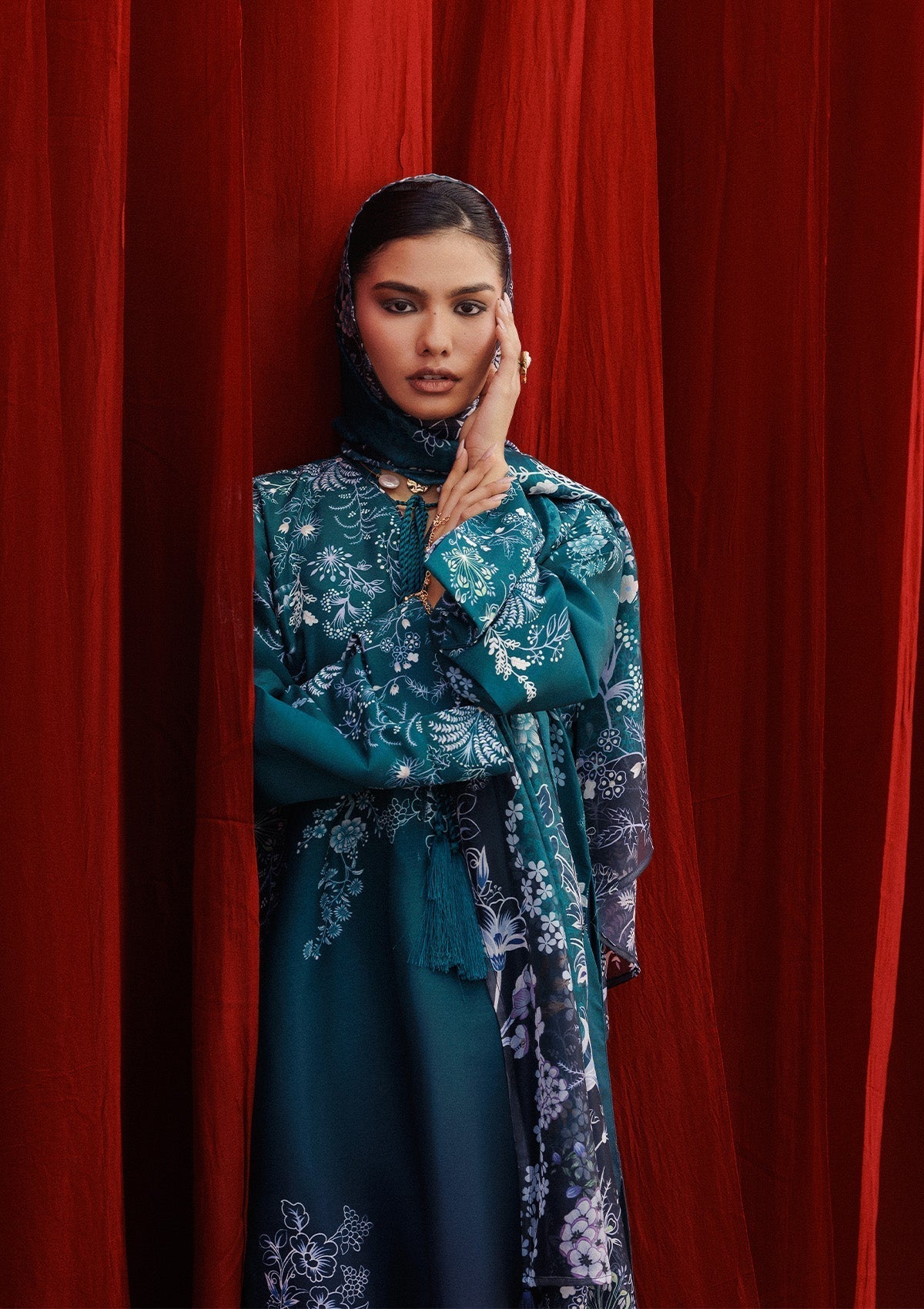 Aik Atelier | Roz Khaddar | AIK ROZ '25 D2 - LOOK 07