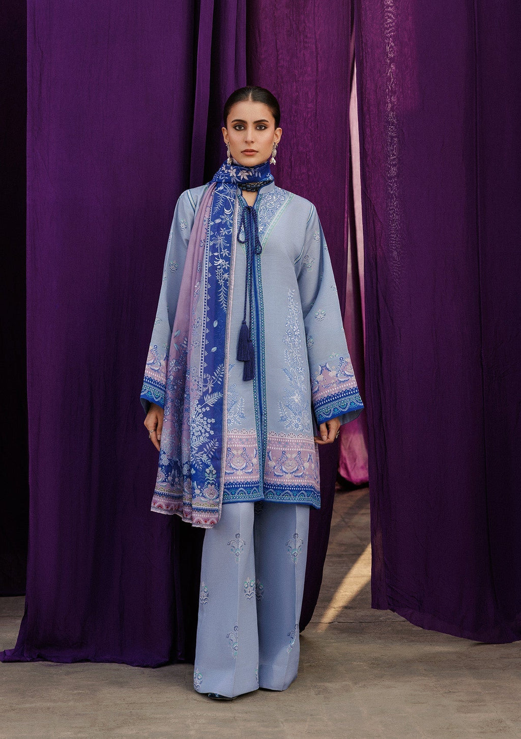 Aik Atelier | Roz Khaddar |  AIK ROZ '25 D2 - LOOK 08