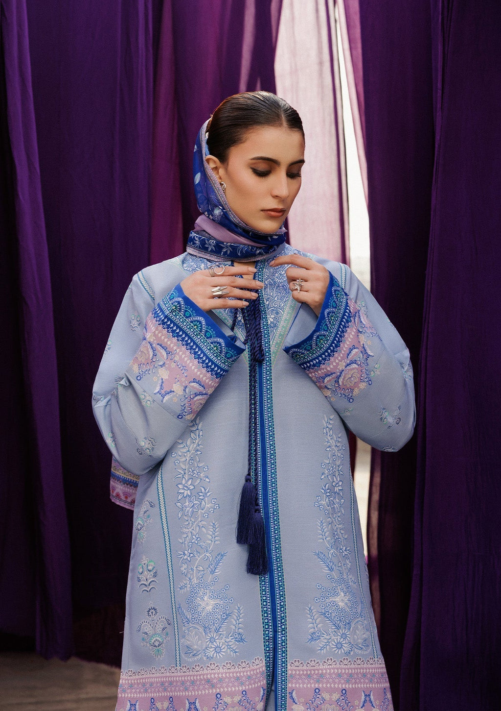 Aik Atelier | Roz Khaddar |  AIK ROZ '25 D2 - LOOK 08