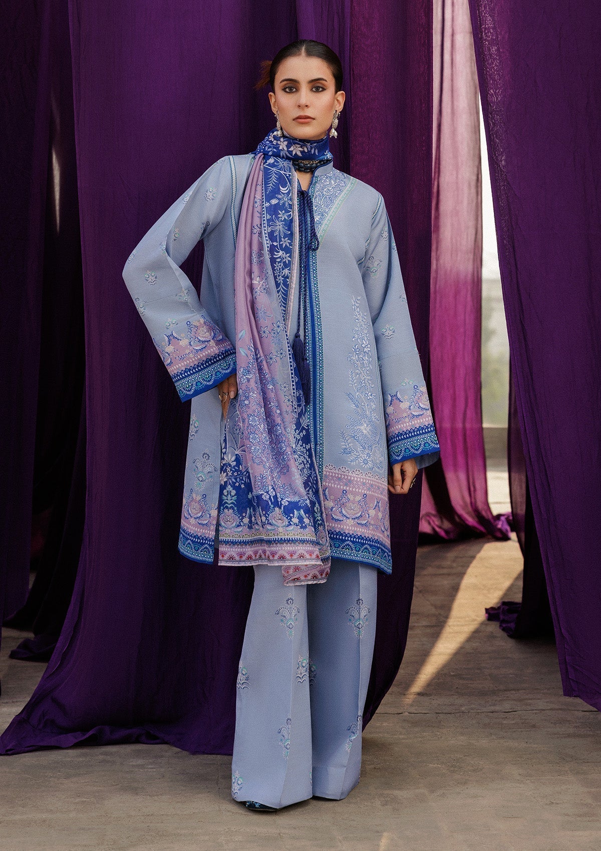 Aik Atelier | Roz Khaddar |  AIK ROZ '25 D2 - LOOK 08