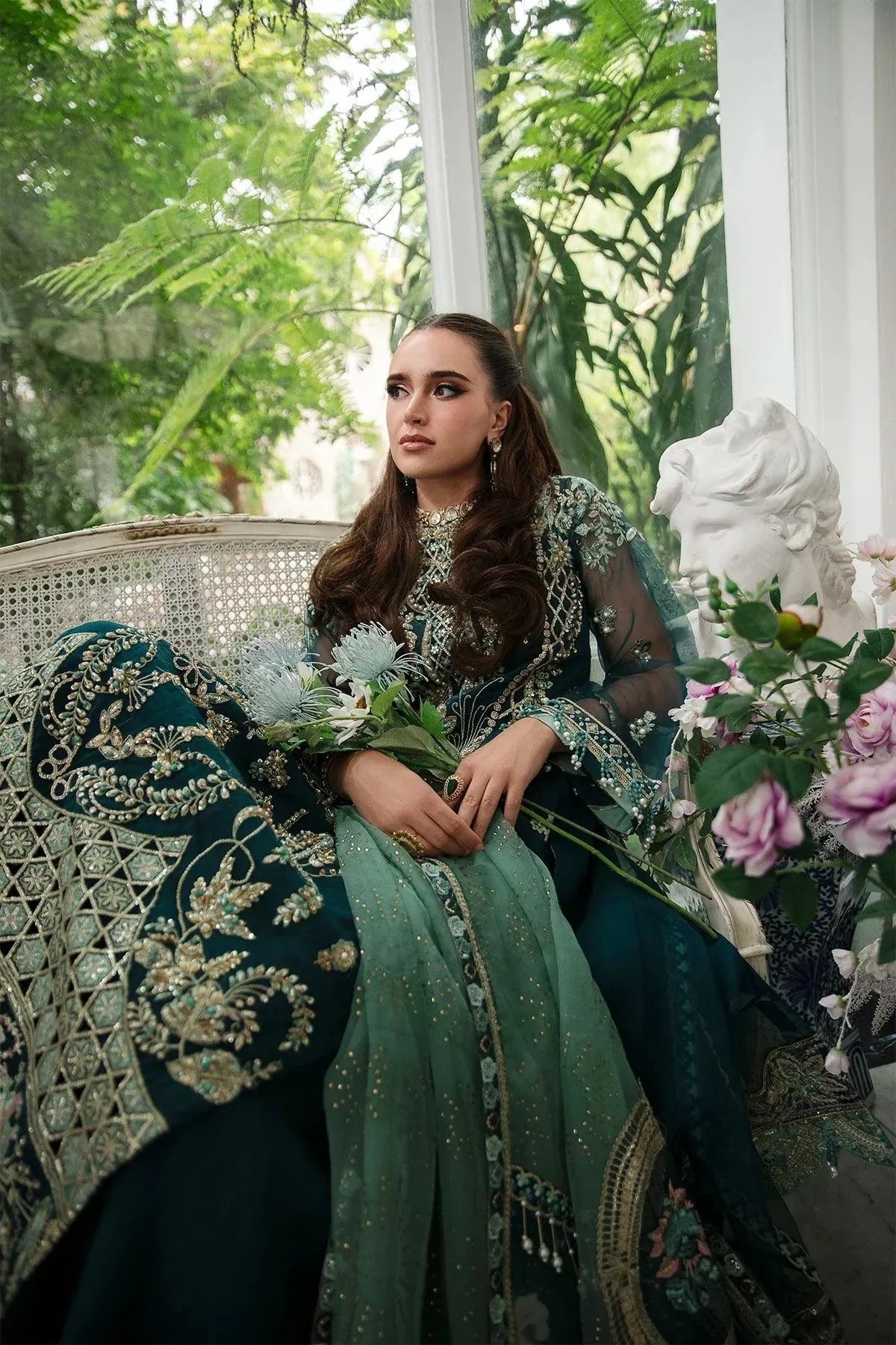 AJR Couture | Alif Luxury Wedding Formals 23 | Teal