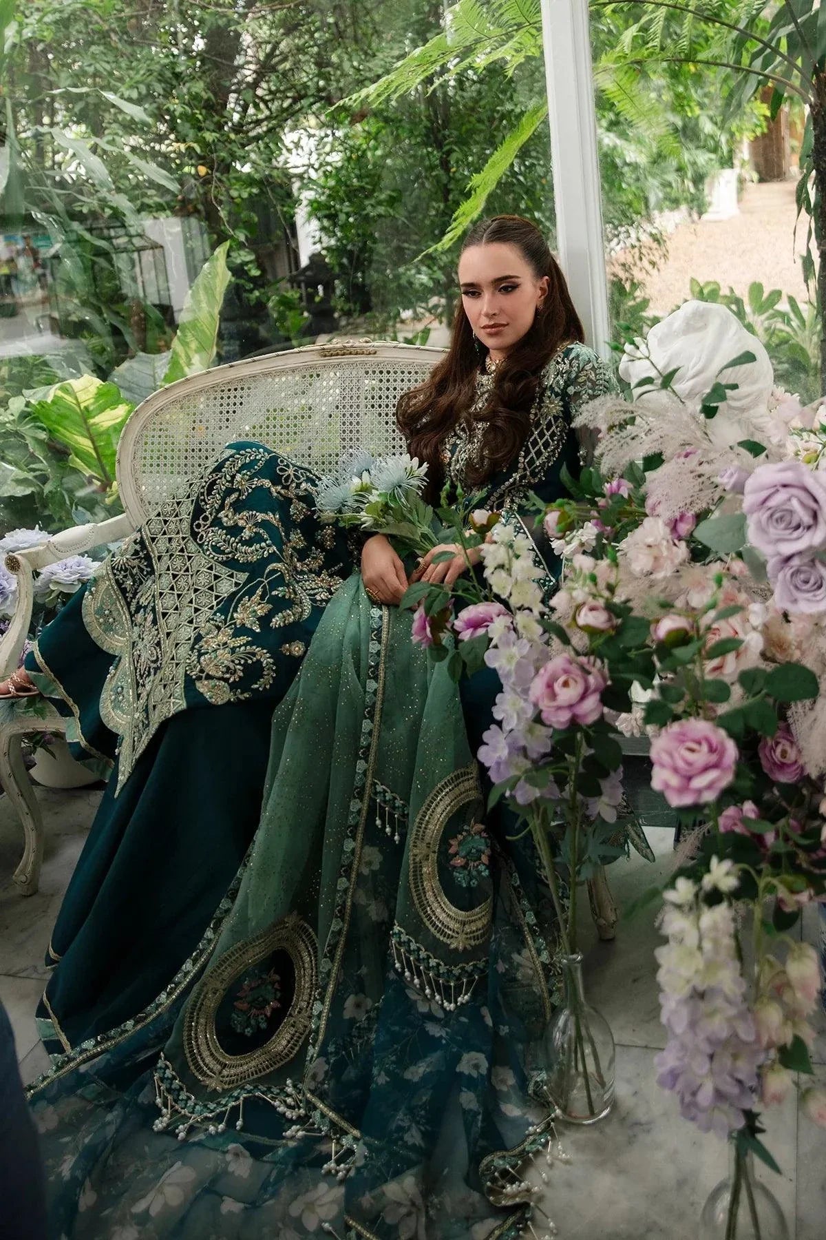 AJR Couture | Alif Luxury Wedding Formals 23 | Teal