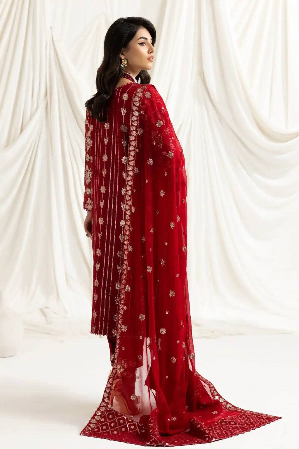 Alizeh | Dua Formals 23 | DUA-V02D02A-ALARA(RED) - House Of Anaya