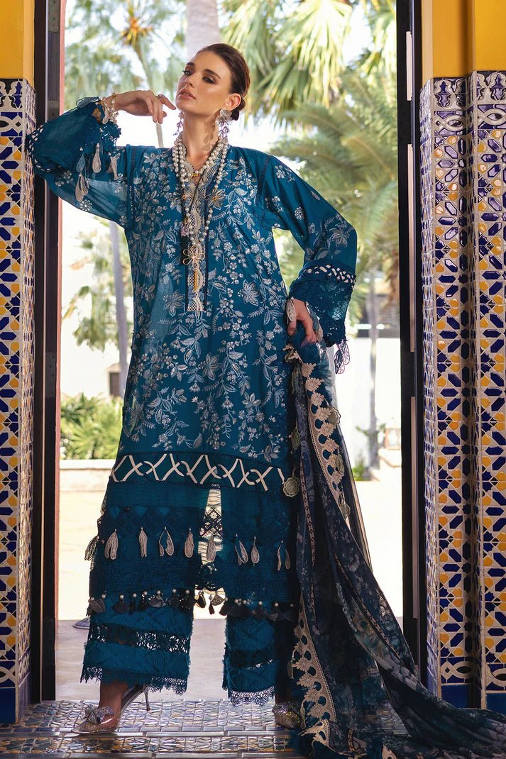 Annus Abrar | Neroli Luxury Lawn | Riba