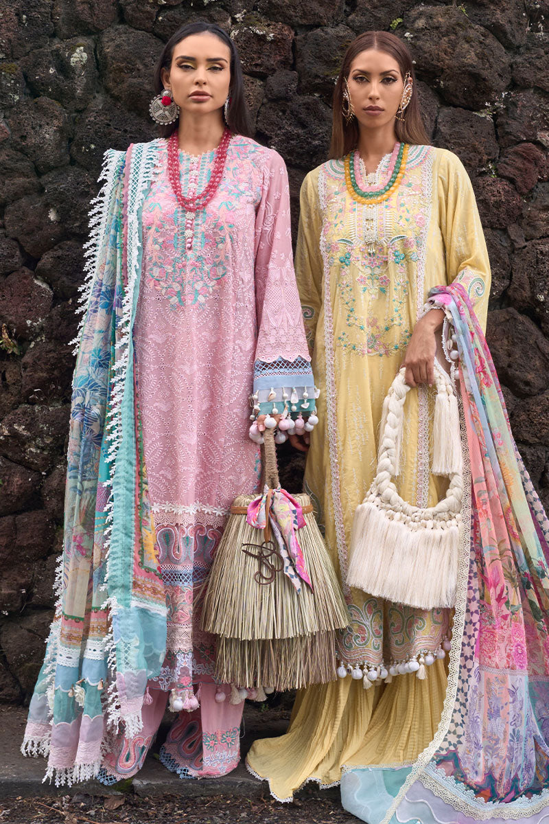 Ansab Jahangir | Zoha Lawn 24 | MARIGOLD - House Of Anaya